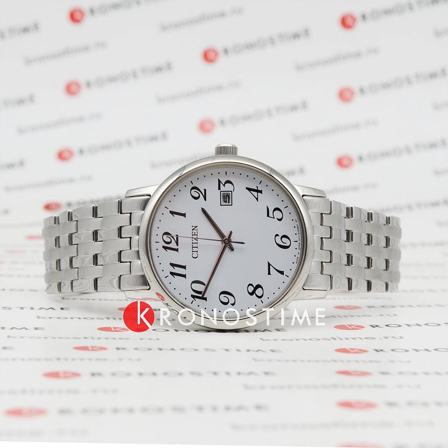 Часы Citizen Eco-Drive BM6770-51B — кварцевые, металл сталь