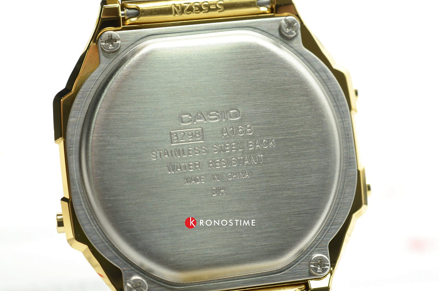 Часы Casio A-168WG-9 — Япония, кварцевые