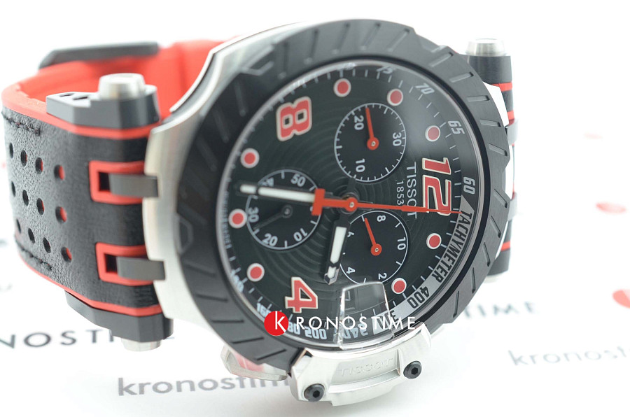 Часы Tissot T-Race Chronograph T115.417.27.057.04 — кварцевые, металл сталь