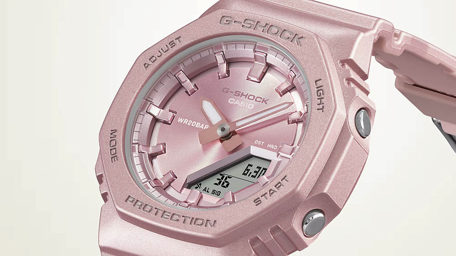 Часы Casio G-Shock GMA-P2100ST-4A — пластик, женские