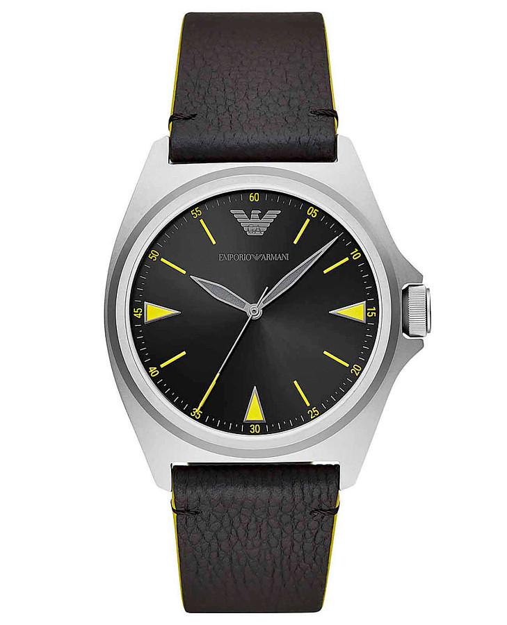 Часы Emporio Armani Nicola AR11330 — мужские, черный