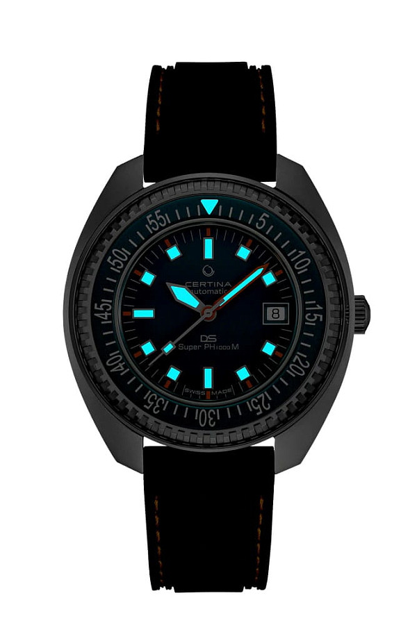 Часы Certina DS SUPER PH1000M STC C024.907.17.041.10 — черный, сталь металл
