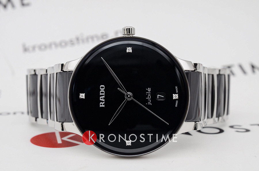 Часы Rado Centrix Diamonds R30021712 — кварцевые, металл сталь