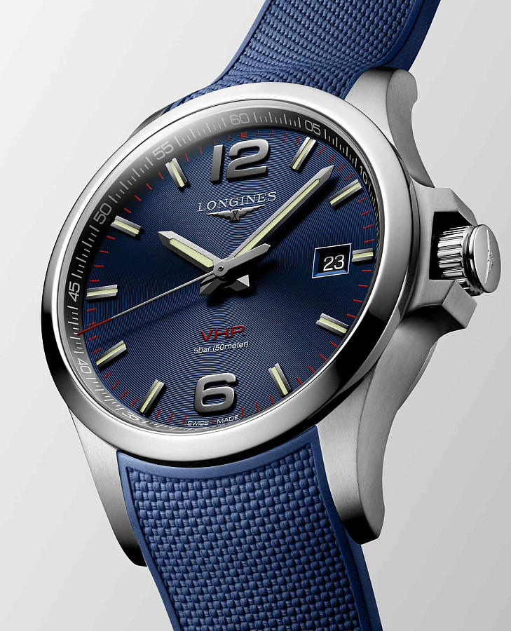 Часы Longines Conquest V.H.P. L3.726.4.96.9 — артикул L37264969
