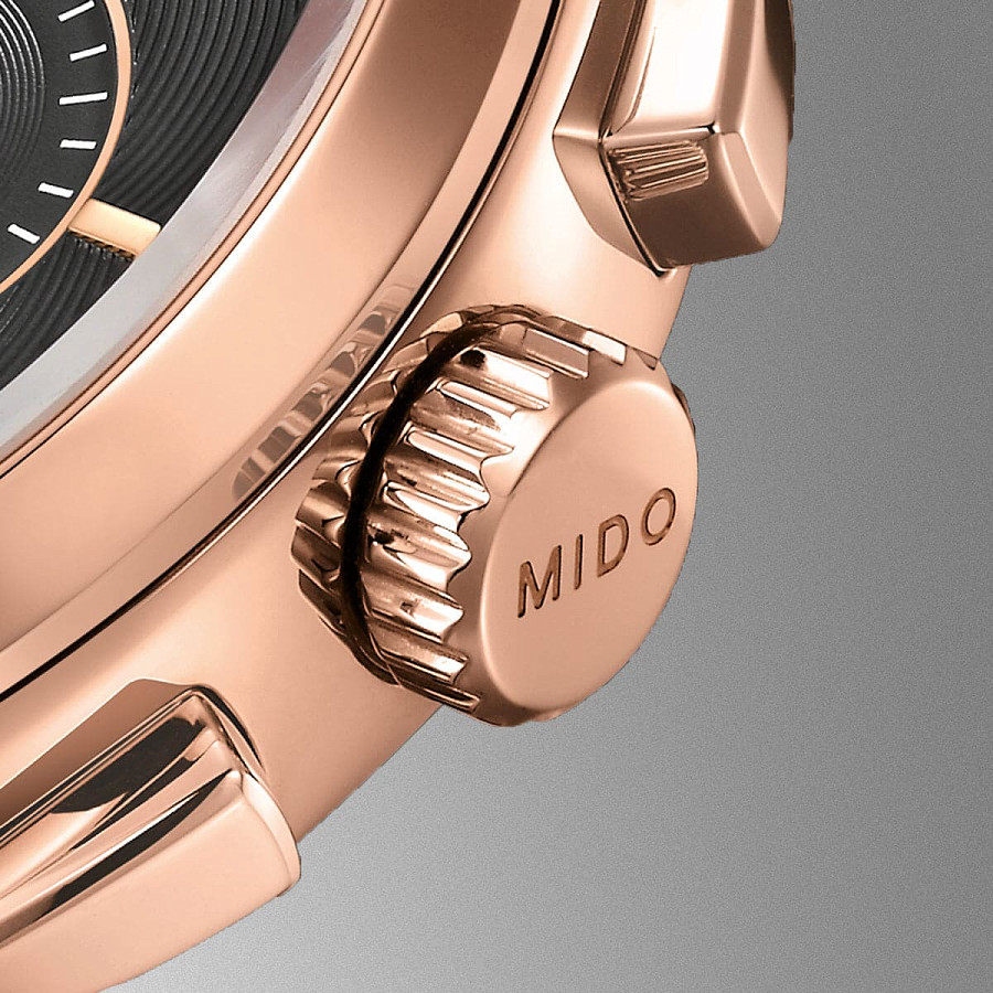 Часы Mido Baroncelli M027.407.36.013.00 — металл сталь, Швейцария