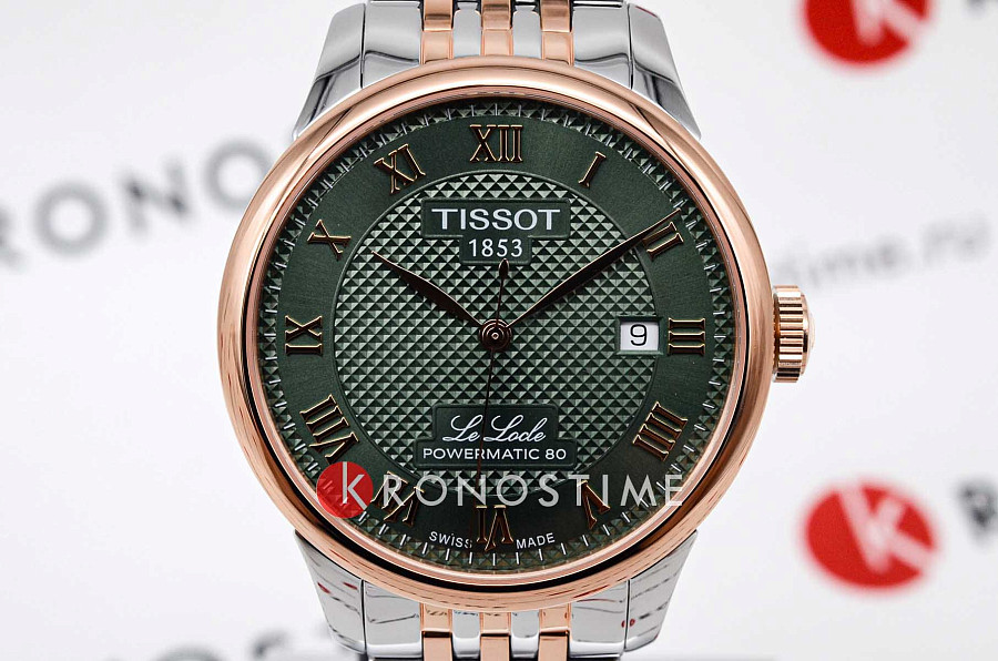 Часы Tissot Le Locle Powermatic 80 T006.407.22.093.01 — Швейцария, механические