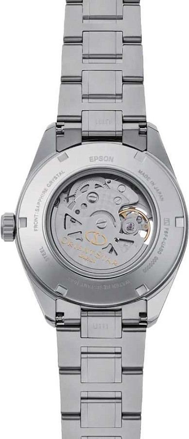 Часы Orient Star RE-AV0114E (RK-AV0114E) — белый, сталь металл