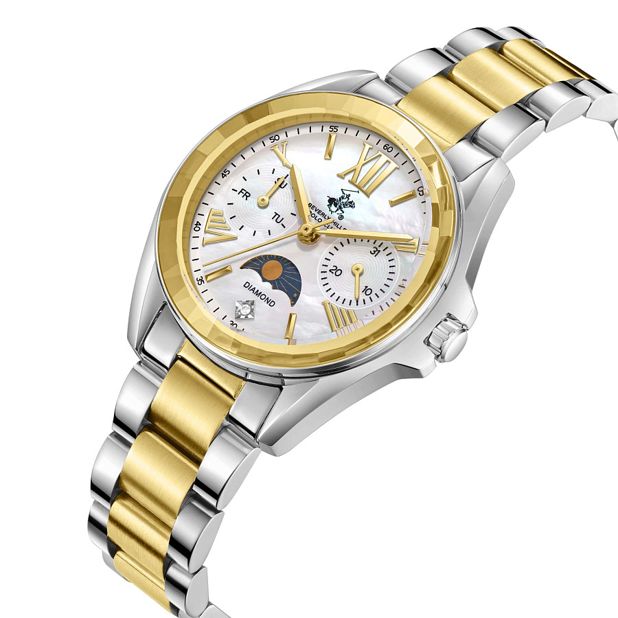 Часы Beverly Hills Polo Club BP3763X.220 — кварцевые, металл сталь