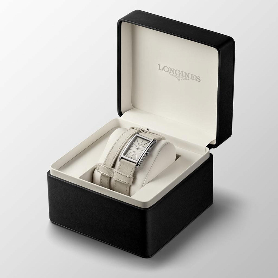 Часы Longines DolceVita L5.512.4.79.2 — женские, бежевый
