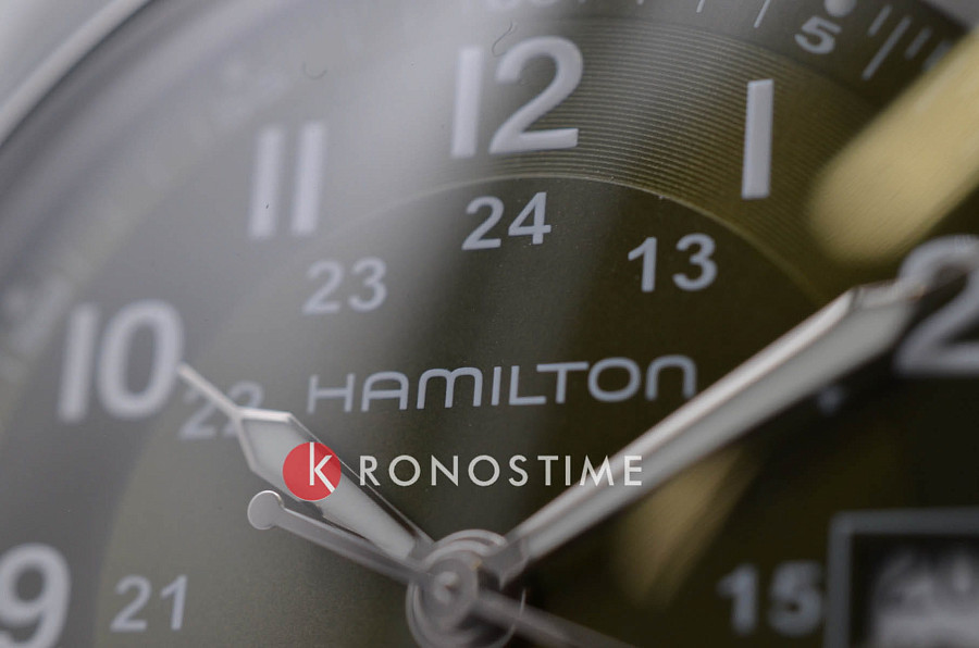 Часы Hamilton Khaki Field Auto H70605560 — механические, сталь