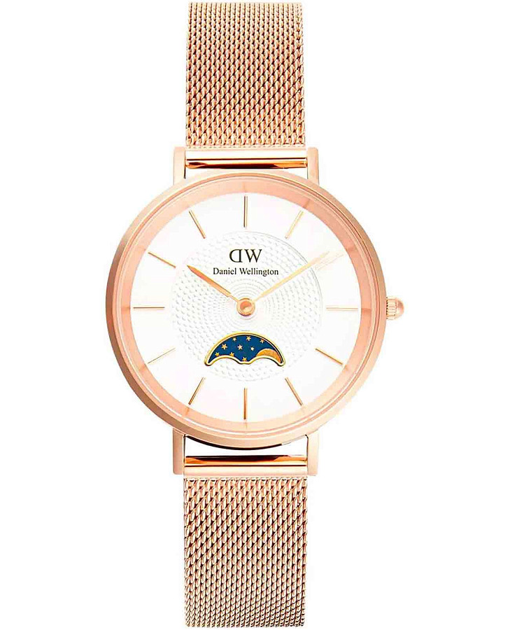 Часы Daniel Wellington Petite Lune Melrose DW00100773 — женские, белый