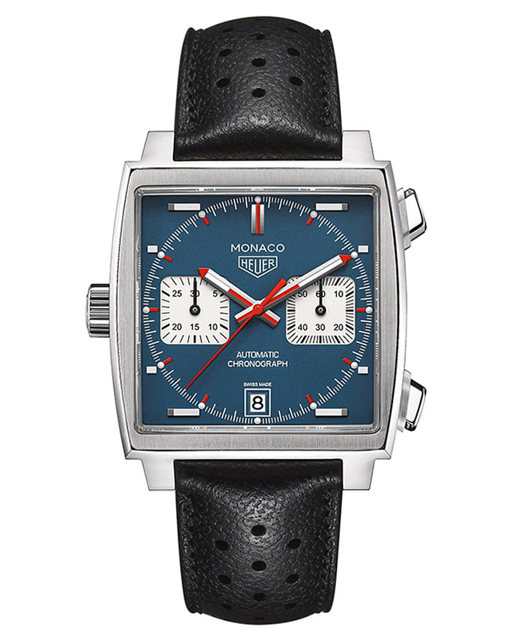 Часы TAG Heuer Monaco CAW211P.FC6356 — мужские, синий