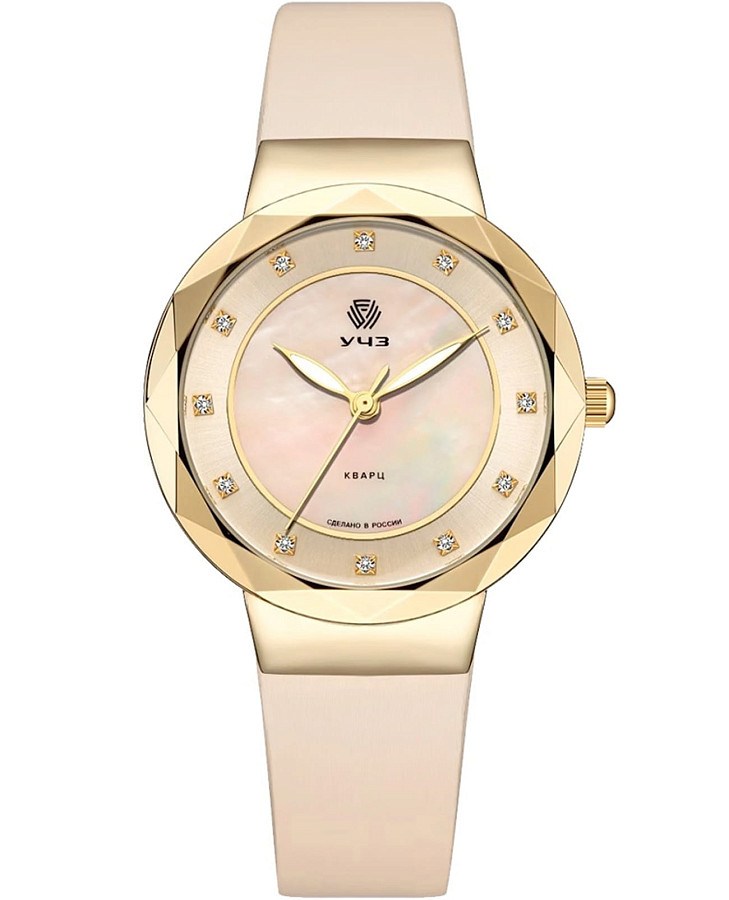 Часы УЧЗ Spectr 3026L-3 — женские, перламутровый