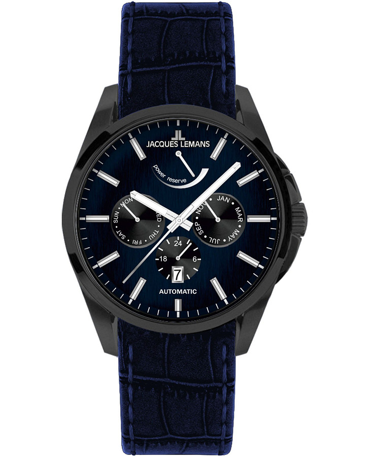 Часы Jacques Lemans Derby 1-2204L — мужские, синий