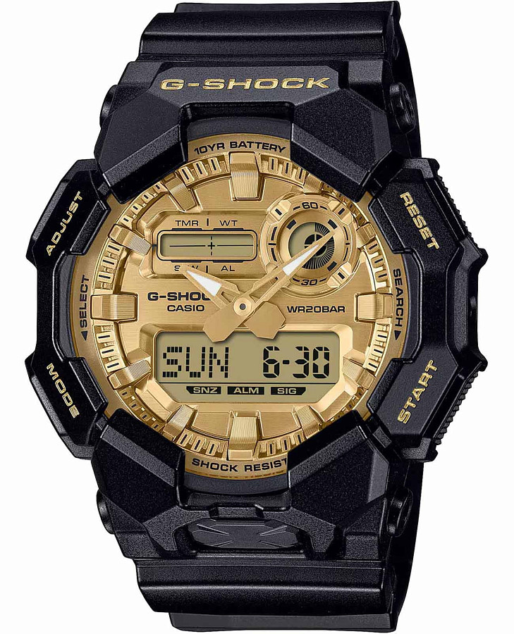 Часы Casio G-SHOCK GA-010GGB-1A9 — мужские, золотой