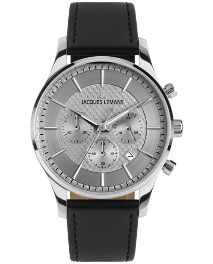 Часы Jacques Lemans Classic 1-2228B — мужские, серебристый