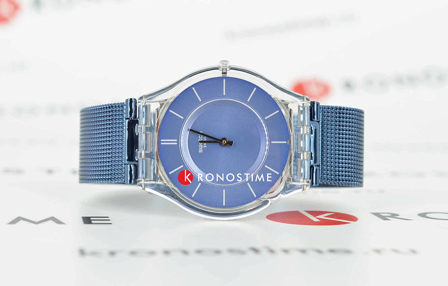 Часы Swatch Skin Classic Biosourced SS08K120M — кварцевые, пластик