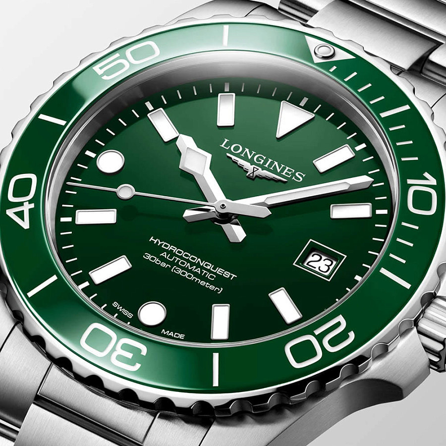 Часы Longines HydroConquest L3.788.4.06.6 — мужские, серебристый