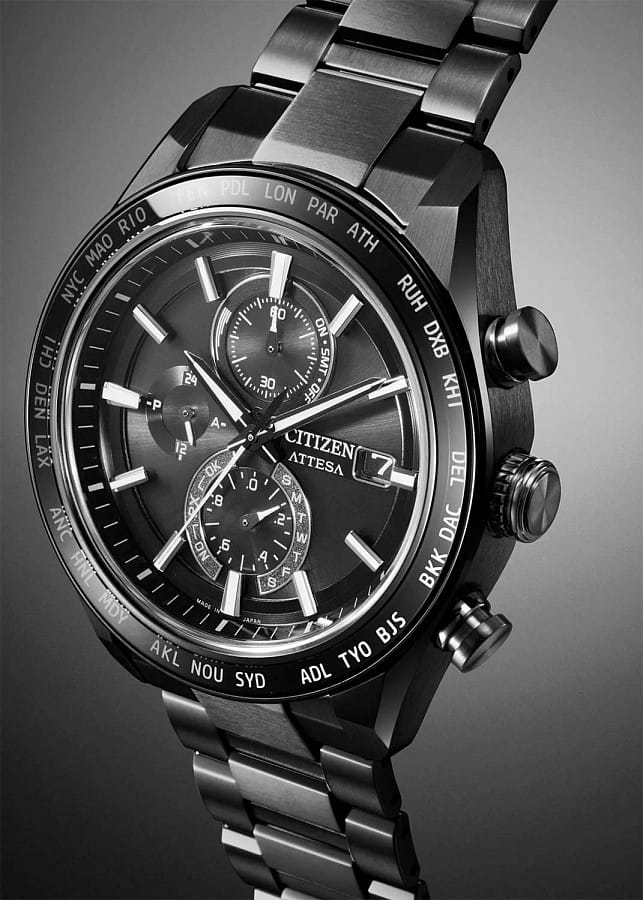 Часы Citizen Attesa AT8294-59E — титан, Япония