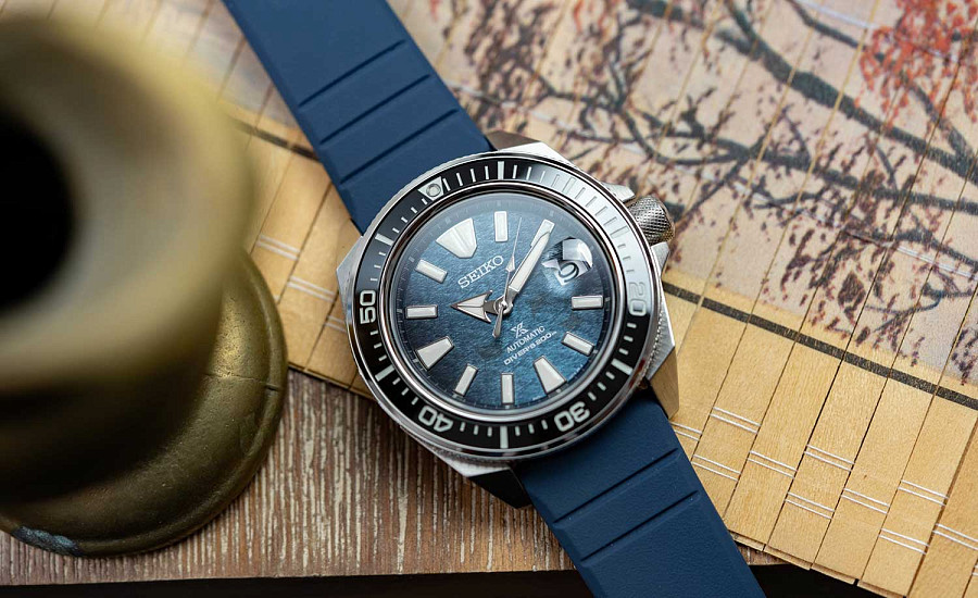 Часы Seiko Prospex SRPF79K1 — мужские, силикон