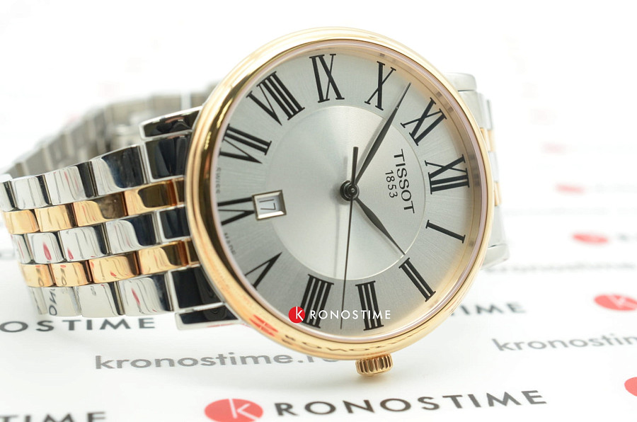Часы Tissot Carson Premium T122.410.22.033.00 — сталь c pvd покрытием, мужские
