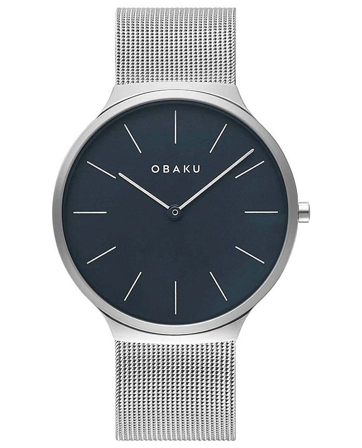 Часы Obaku V240GXCLMC — мужские, синий