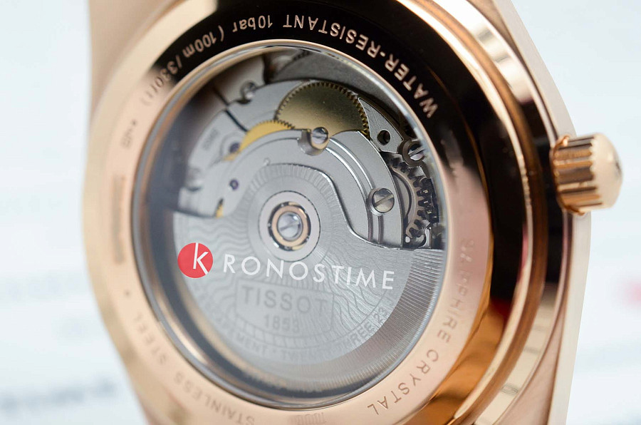 Часы Tissot PRX Powermatic T137.407.33.041.00 — мужские, нержавеющая сталь с pvd-покрытием