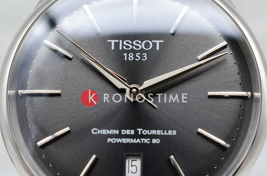 Часы Tissot Chemin des Tourelles Powermatic 80 T139.807.11.061.00 — нержавеющая сталь, мужские