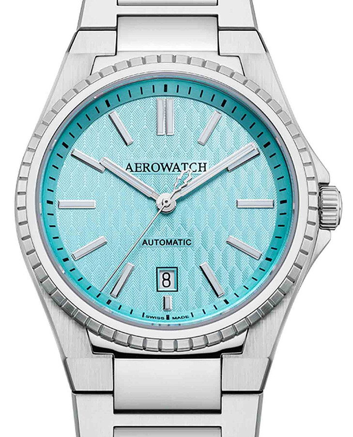 Часы Aerowatch 60998 AA05 M — механические, сталь металл