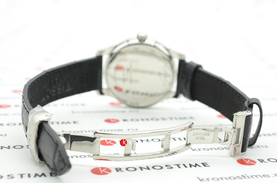 Часы Tissot Tradition Lady T063.210.16.037.00 — женские, кожаный