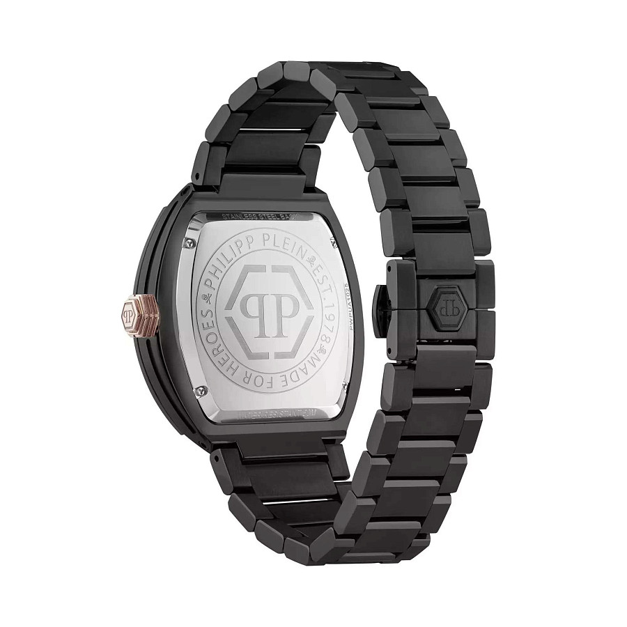 Часы Philipp Plein The Hexagon PWPUA1025 — нержавеющая сталь с ip-покрытием, женские