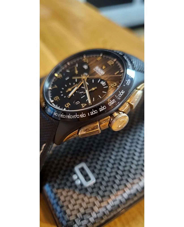 Часы Rado HyperChrome Automatic Chronograph R32168156 — керамика металл сталь, Швейцария