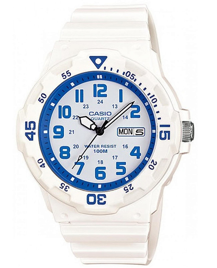 Часы Casio Illuminator MRW-200HC-7B2VDF (MRW-200HC-7B2) — мужские, белый