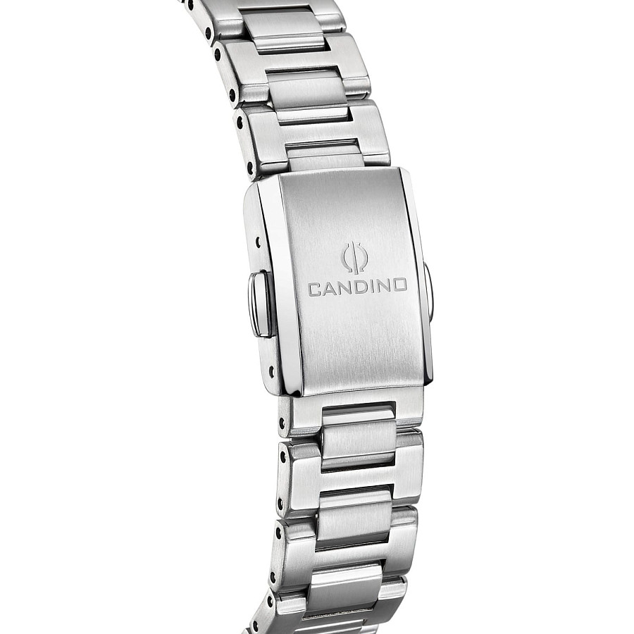 Часы Candino Lady Elegance Sparkling Date C4749/2 — кварцевые, сталь