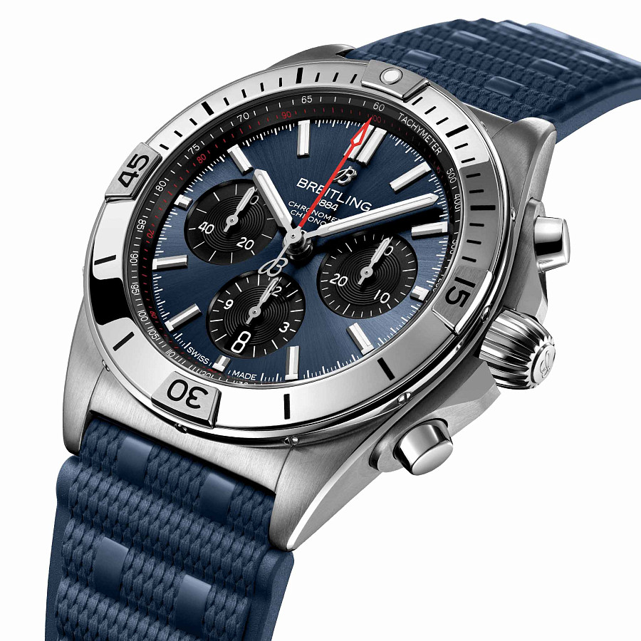 Часы Breitling Chronomat B01 42 AB0134101C1S1 — механические, сталь