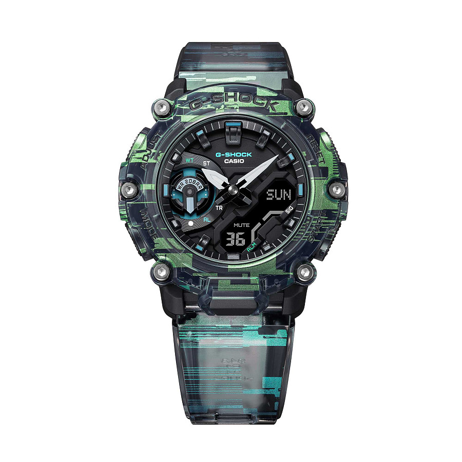 Часы Casio G-Shock GA-2200NN-1A — мужские, полимер