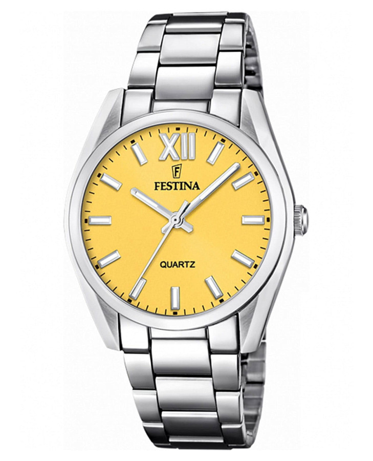 Часы Festina Alegria F20622/G — женские, желтый