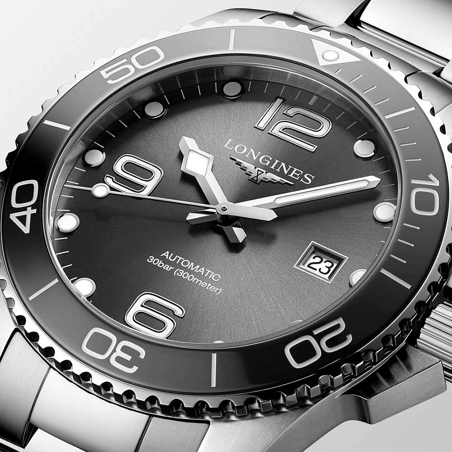 Часы Longines HydroConquest L3.781.4.76.6 — механические, Швейцария, мужские