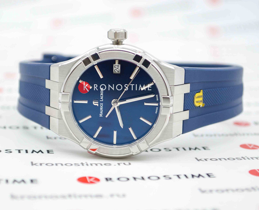 Часы Maurice Lacroix Aikon Quartz AI1106-SS000-430-4 — Швейцария, кварцевые