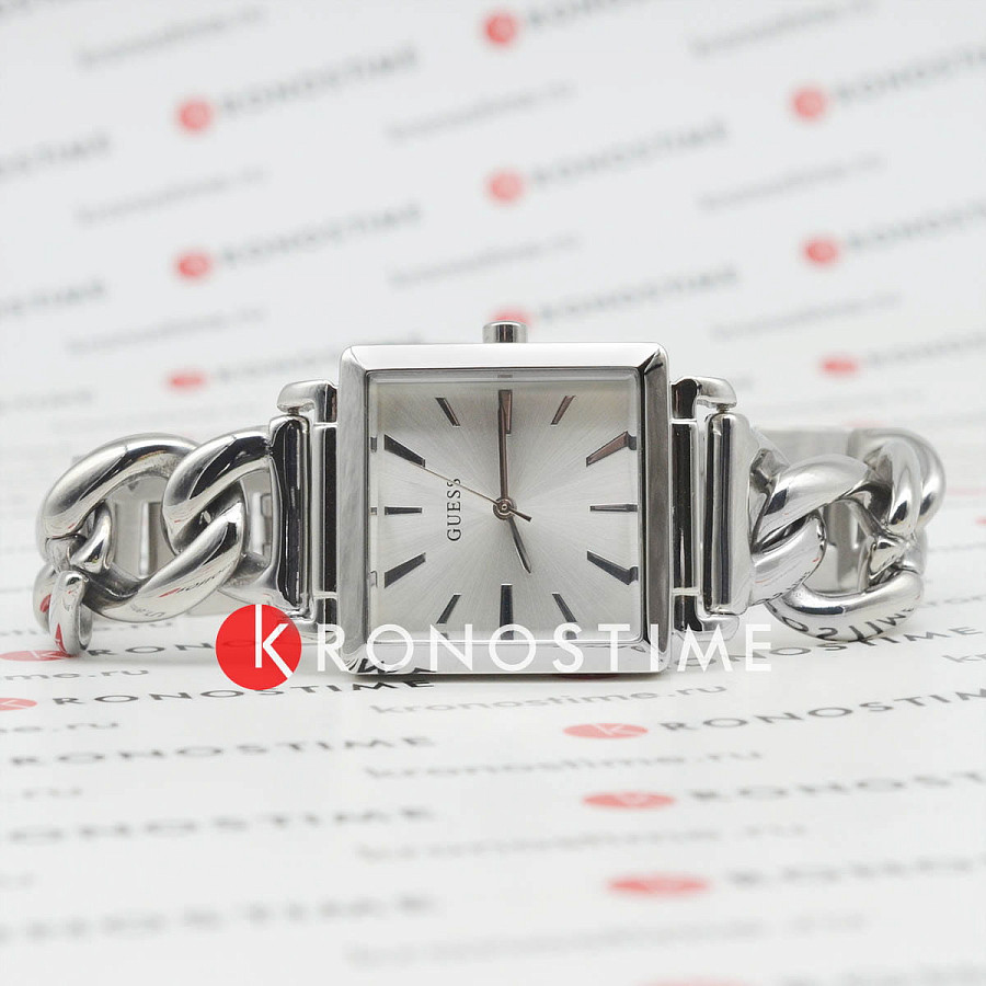 Часы GUESS W1029L1 — кварцевые, металл сталь