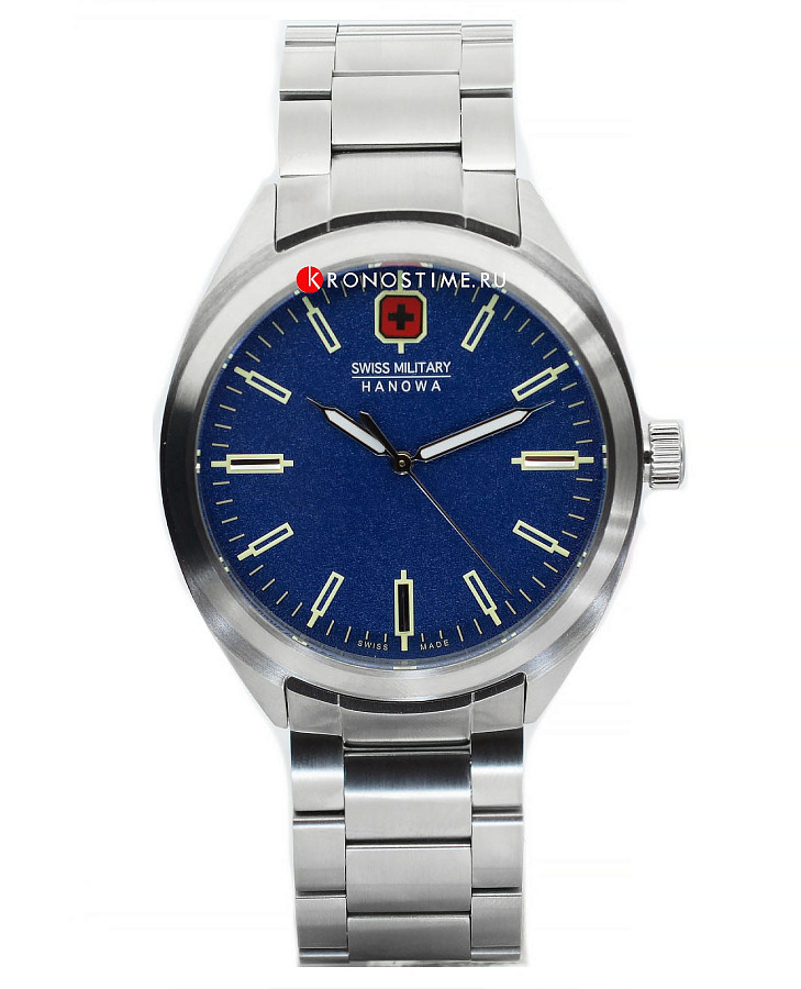 Часы Swiss Military Hanowa Racer SMWGG7000707 — мужские, синий