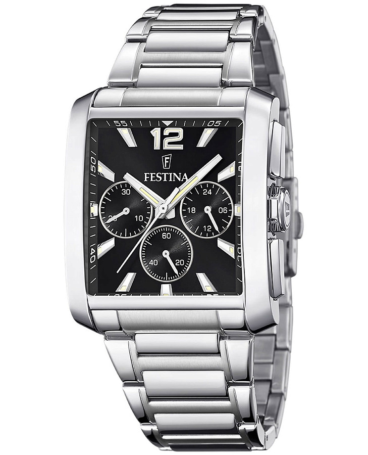 Часы Festina Timeless Chrono F20635/4 — мужские, черный