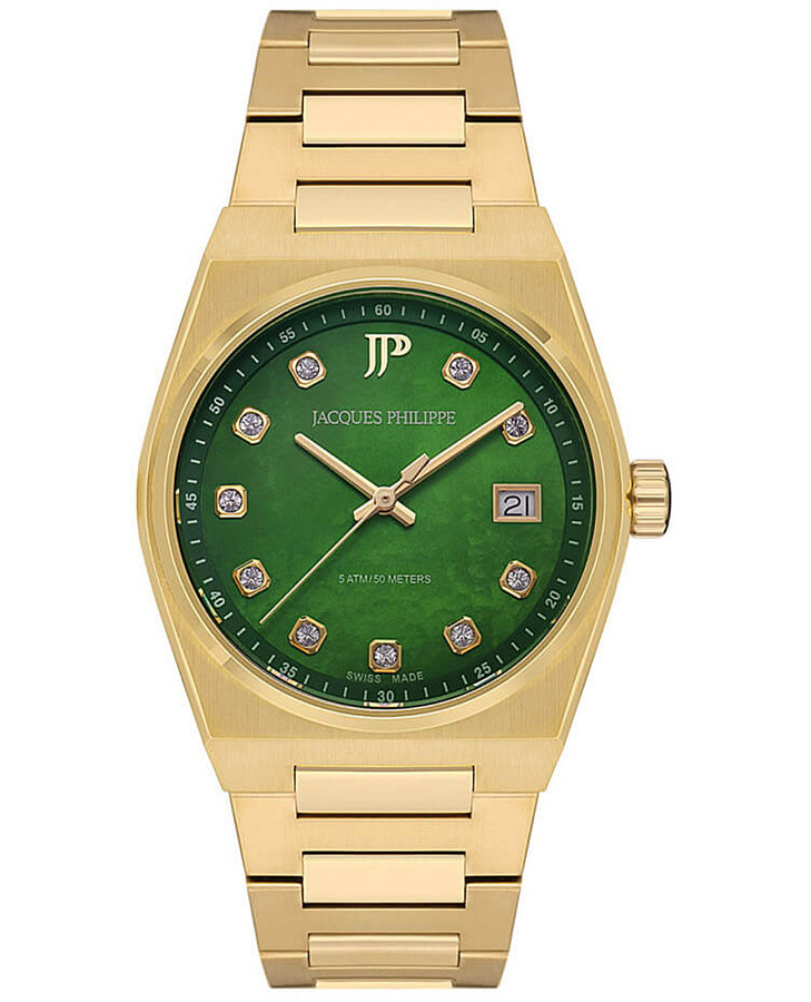Часы Jacques Philippe Aurora JPQLS522394S — женские, зеленый