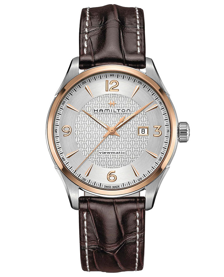 Часы Hamilton Jazzmaster Viewmatic Auto H42725551 — мужские, серебристый