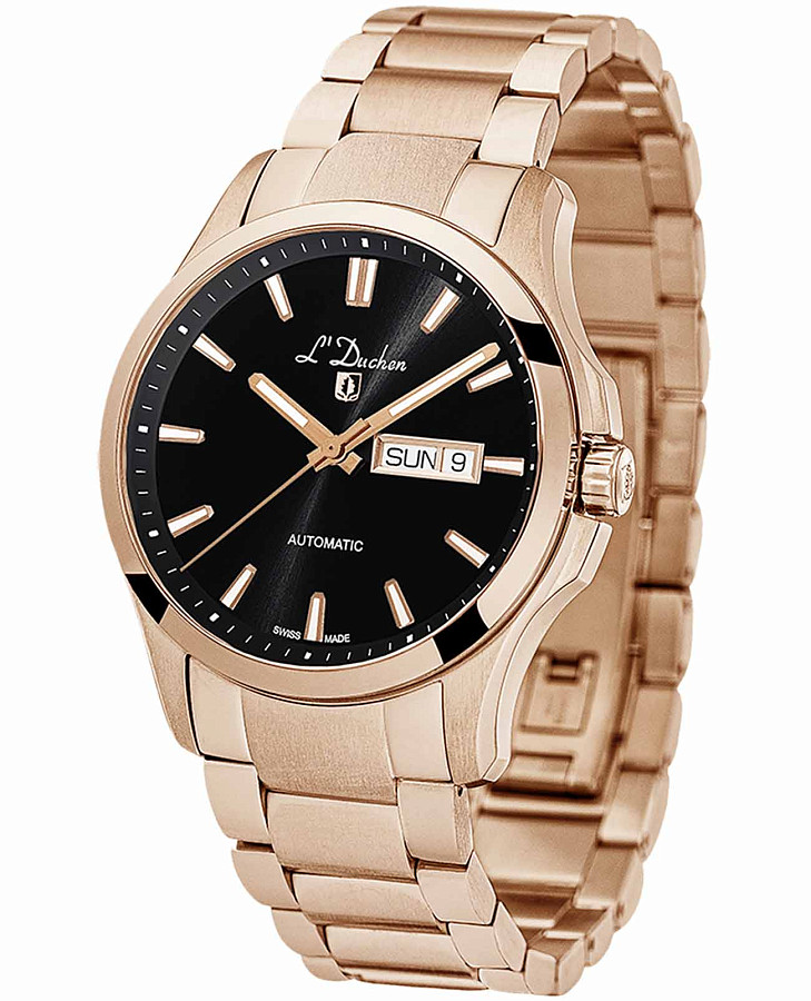 Часы L'Duchen Dynamique D 843.40.31 — механические, сталь металл