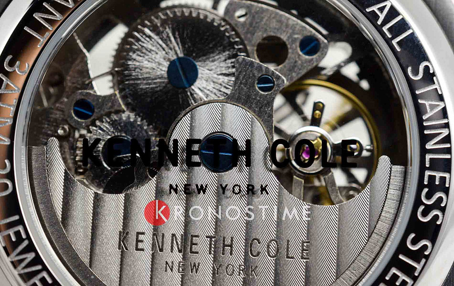 Часы Kenneth Cole Automatic KCWGE0033502 — мужские, нержавеющая сталь