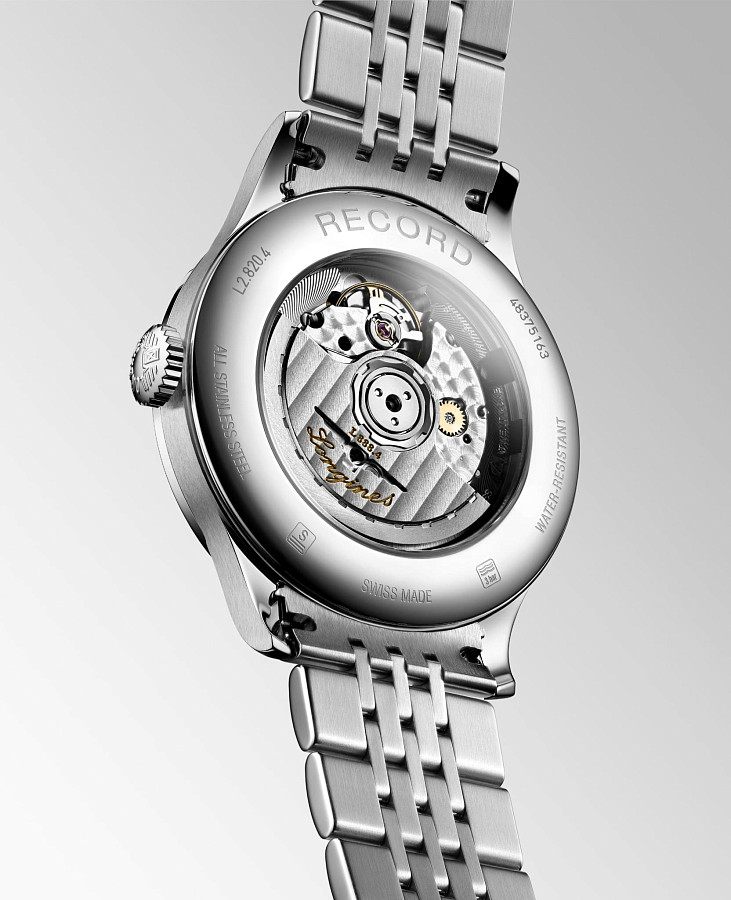Часы Longines Record Collection L2.820.4.57.6 — металл сталь, Швейцария