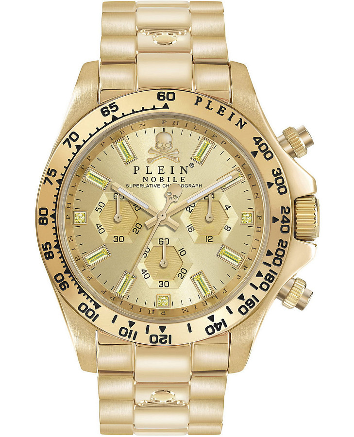 Часы Philipp Plein Nobile Wonder PWCAA1121 — мужские, золотистый