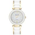 Американские керамические наручные часы Anne Klein Ceramics 3844WTGB
