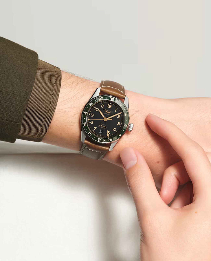 Часы Longines Spirit L3.802.4.63.2 — Швейцария, механические